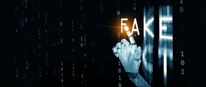 AIとフェイクニュースのイメージ写真