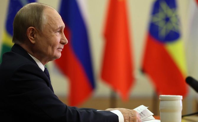 ウラジーミル・プーチン（2025年9月8日）