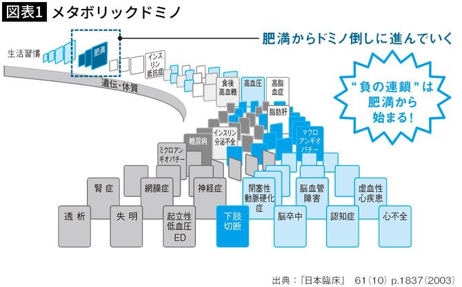 【図表1】メタボリックドミノ