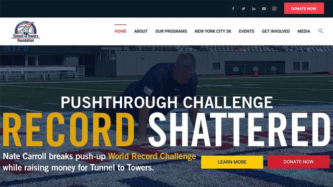 Tunnels to Towers Foundationのサイトより