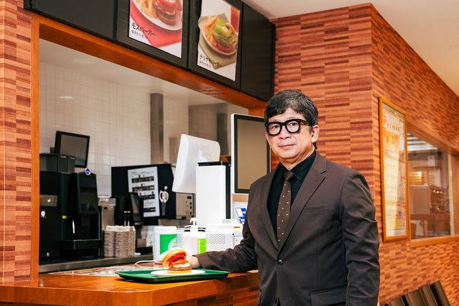 モスフードサービス取締役上席執行役員・商品本部長の安藤芳徳氏