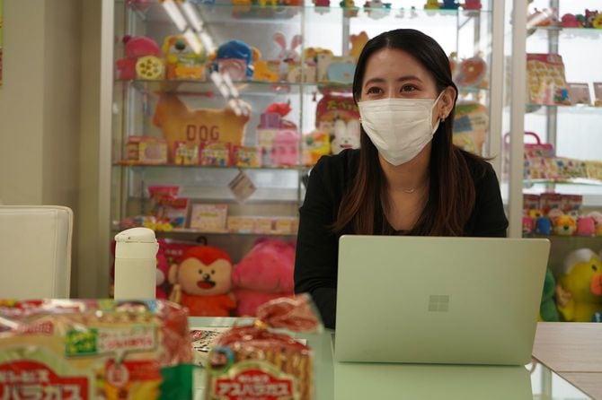 ギンビス広報の吉村萌子さん