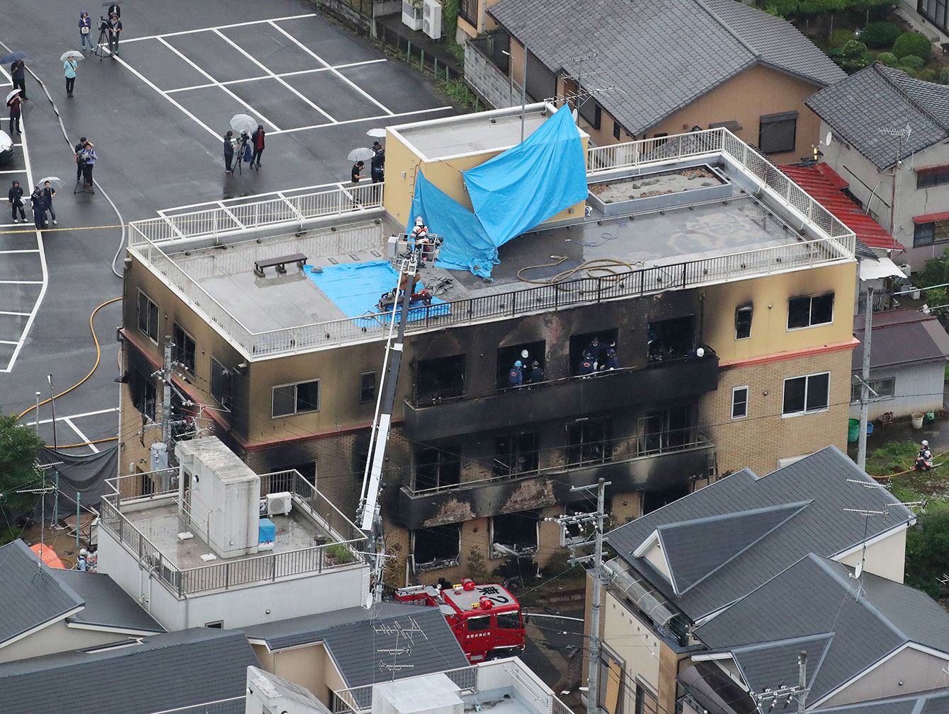 アニメーション 火災 京都 出火から30秒で高温の煙が充満、京アニ放火事件の火災メカニズムを検証