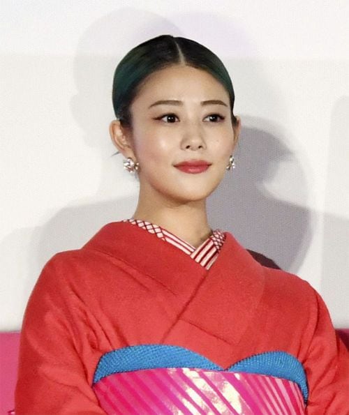 映画『バービー』の舞台あいさつに登壇した高畑充希さん＝2023年8月2日、東京都千代田区