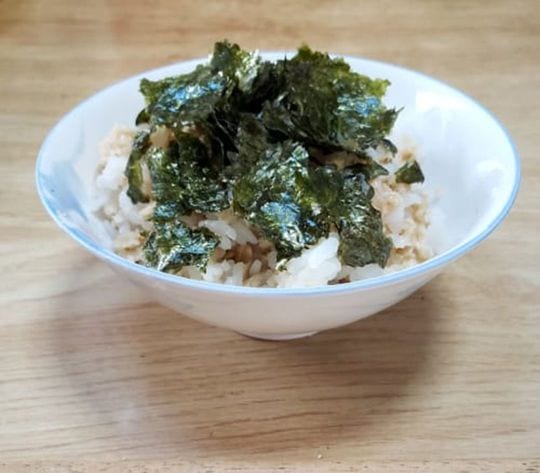 自家製オートミールご飯