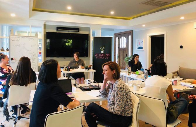 WSLabでは女性起業家支援プログラムを実施している。