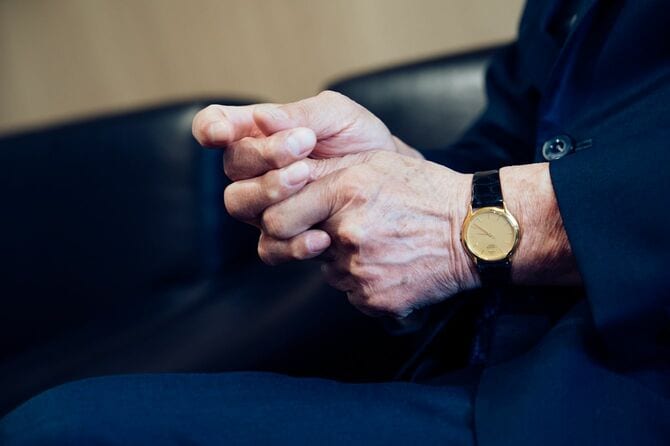 ゴルフの達人としてアドバイスを乞われることが多い川淵さん