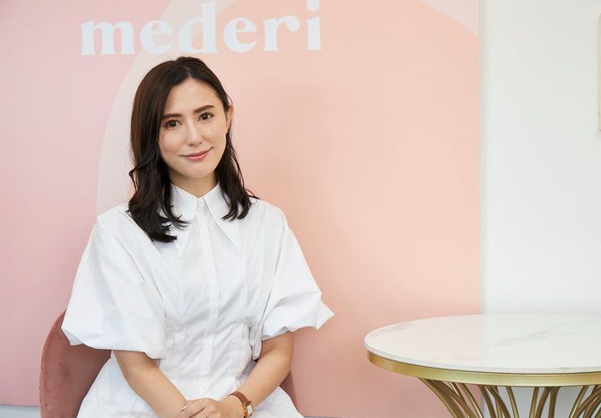 MEDERI 代表取締役 坂下亜里咲さん