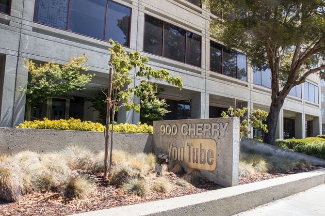 カリフォルニア州サン・ブルーノにあるYouTube本社