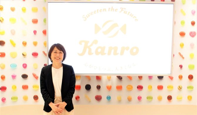 カンロ　ヒトツブ事業部長　金澤理恵さん
