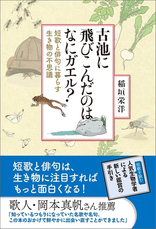 稲垣栄洋『古池に飛びこんだのはなにガエル？』（辰巳出版）