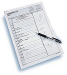 何よりもスピード重視。筆記具にもこだわらない。どれだけ悪筆でも記憶をたどれば問題はない。