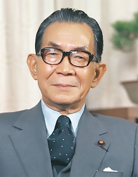 みき・たけお●1974年12月9日、金脈問題で総辞職した田中角栄内閣の後を受け、67歳で首相就任。「信頼される清潔な政治」を掲げたが、ロッキード事件の真相解明をめぐり党内の「三木おろし」が激化、76年12月の総選挙で敗北し退陣した。