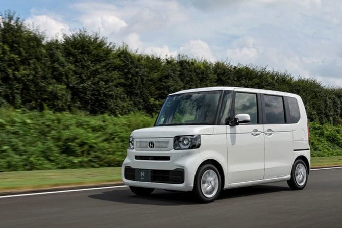 ツルンとした外観のN-BOX