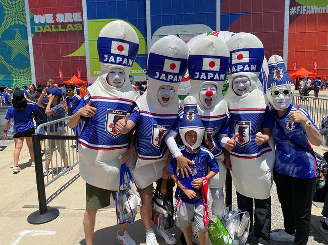 日本のサポーター