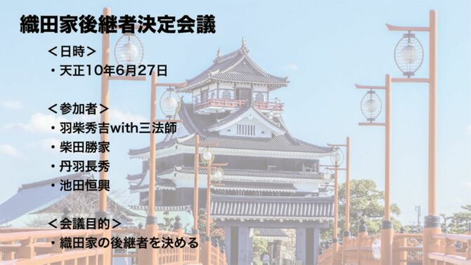 【資料1】小田家後継者決定会議