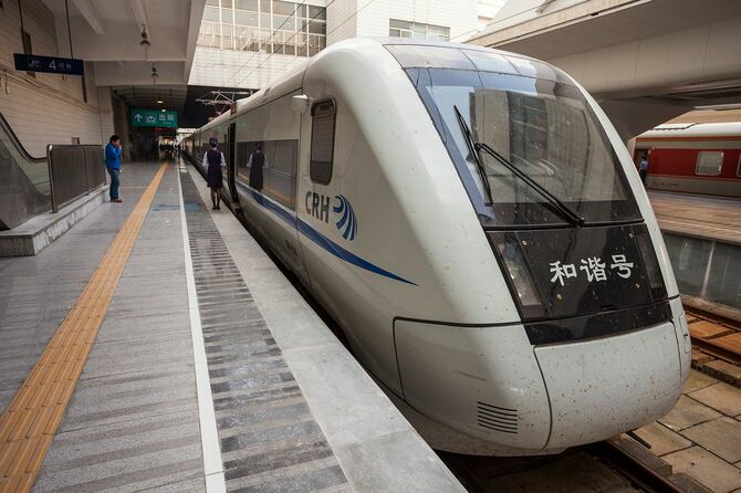 中国の高速鉄道CRH1型電車