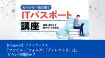 【Chapter2】ソフトウェア4<br />「ファイル」「フォルダ」「ディレクトリ」は、どういう関係か？