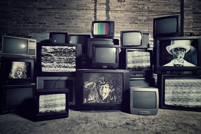 沢山のテレビ