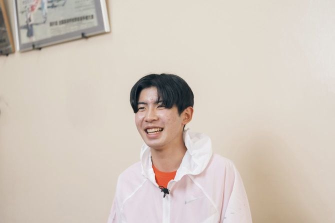 全国高校駅伝1区を日本人最高記録で走った増子陽太選手