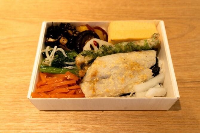 グルテンフリー弁当のお店「みちのり弁当」のお弁当