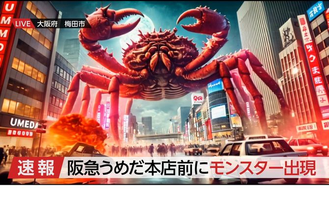 大多社長が披露した動画のワンシーン