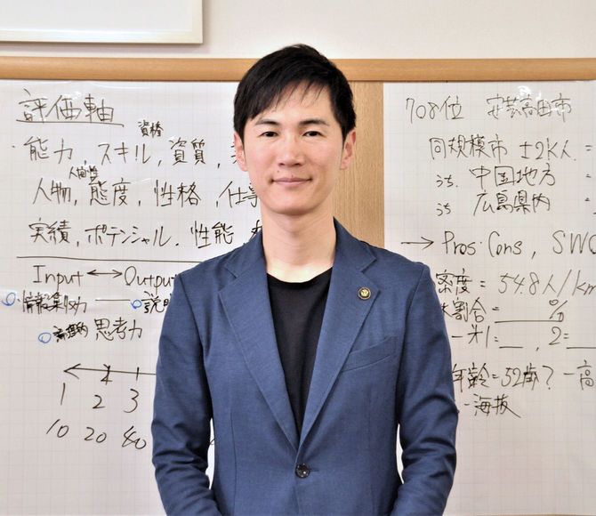 2023年5月31日、石丸伸二　広島県安芸高田市長（安芸高田市役所）