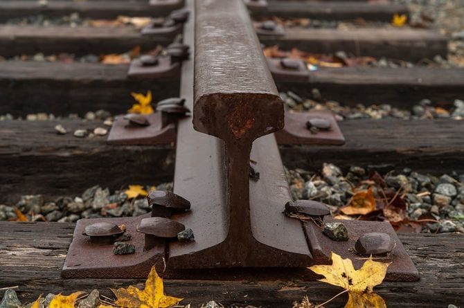鉄道のレール