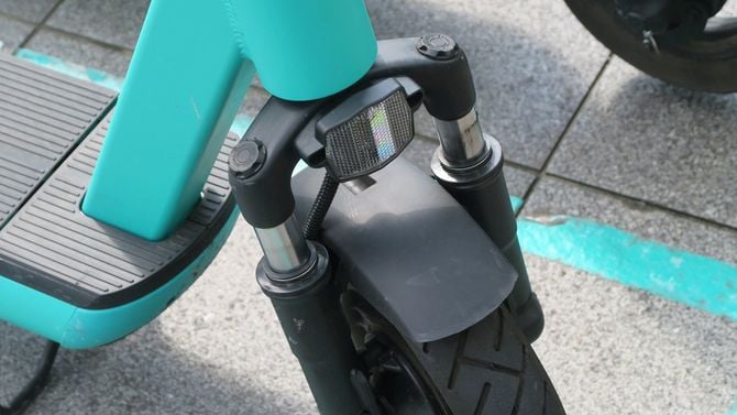 LUUPのサスペンション