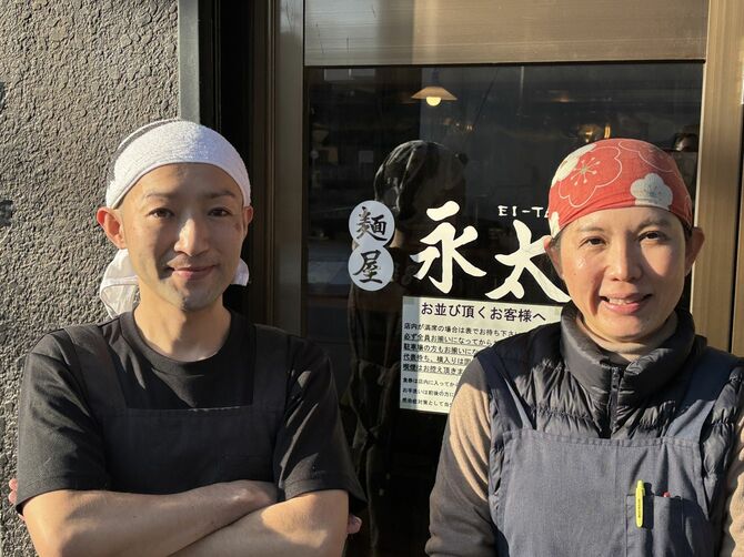 永松さんと文子さんの阿吽の呼吸がなければ店は成り立たない