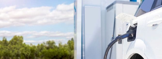 電気自動車の充電