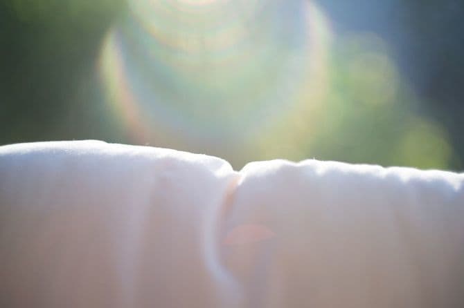 布団の天日干し中