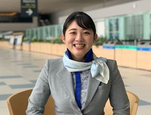 いつ飛行機が戻っても対応できるように、トレーニングを続けていると話す岩佐さん。（写真提供＝ANA）