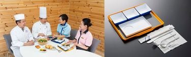 憧れのCAになりきって食べる…経営危機が生み出した｢ANA機内食ごっこ