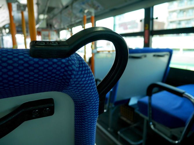 路線バスのシート