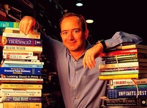 起業当初のアマゾン創業者のジェフ・ベゾス。