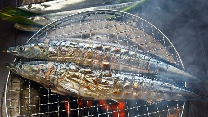 日本の代表的な秋の味、サンマ