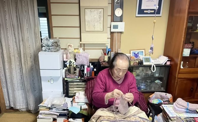 一戸建ての家で一人暮らしをしている堀野さん