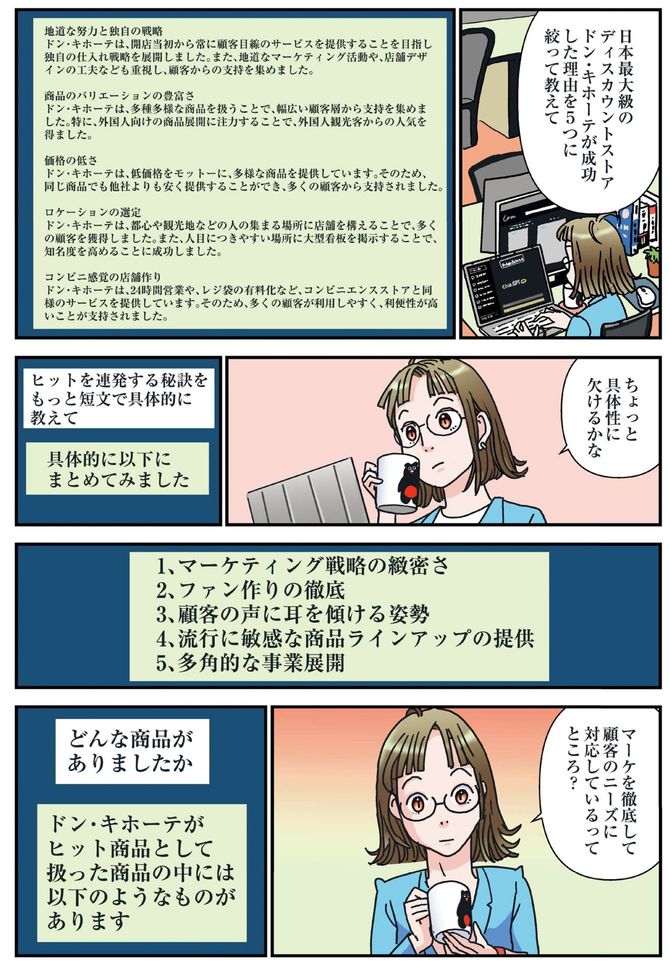 マンガ3ページ目