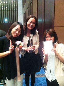 リクルートに勤務していたころの星田さん（中央）