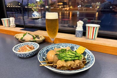 【島根・松江のおでんでひとり飲み】旨しおでんを、極上の海の幸とともに