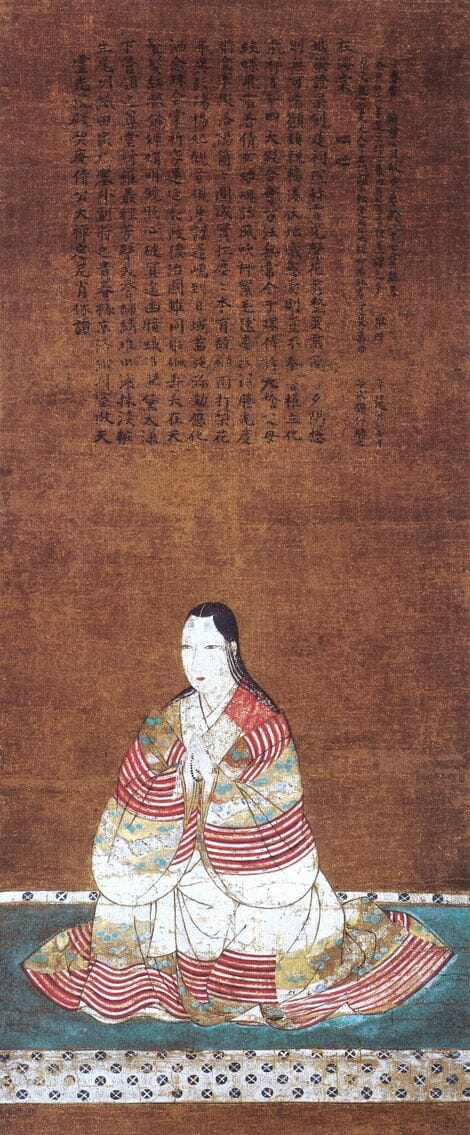 細川昭元夫人・お犬の方(?‐1582)の肖像画