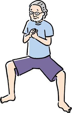 スクワットにはびっくりするほどの効果が/『疲れない 太らない ボケない 60代からの鎌田式ズボラ筋トレ』より