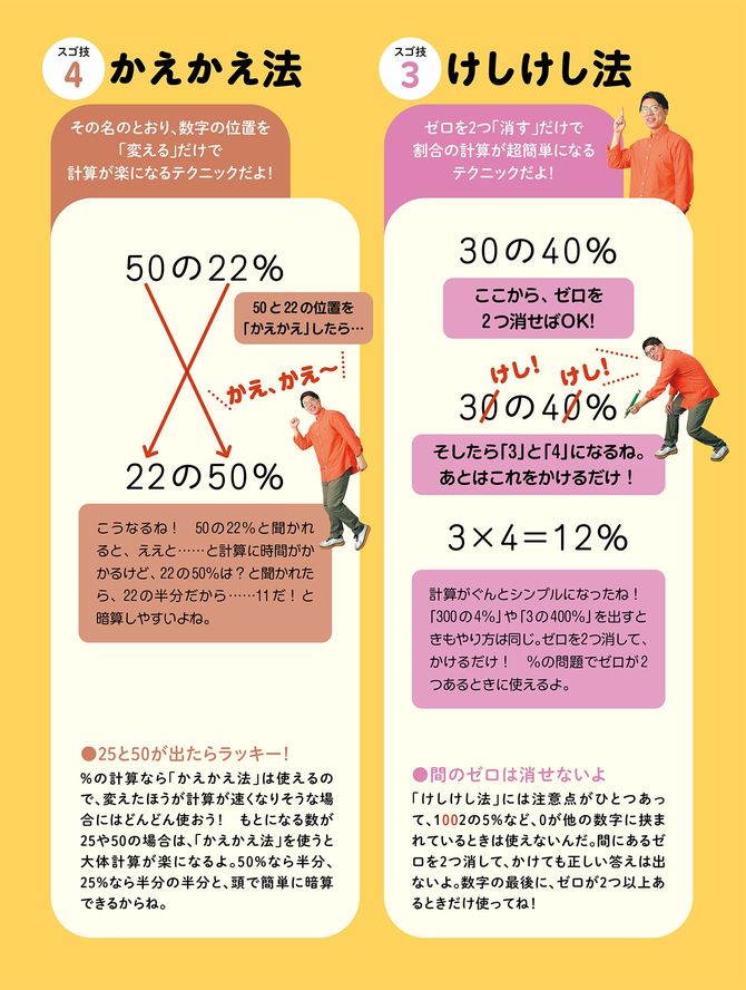 けしけし法とかえかえ法