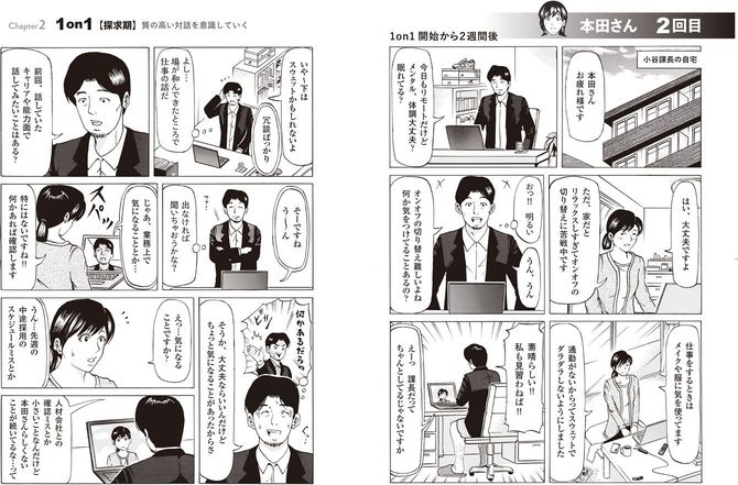出典＝『マンガでよくわかる1on1大全』