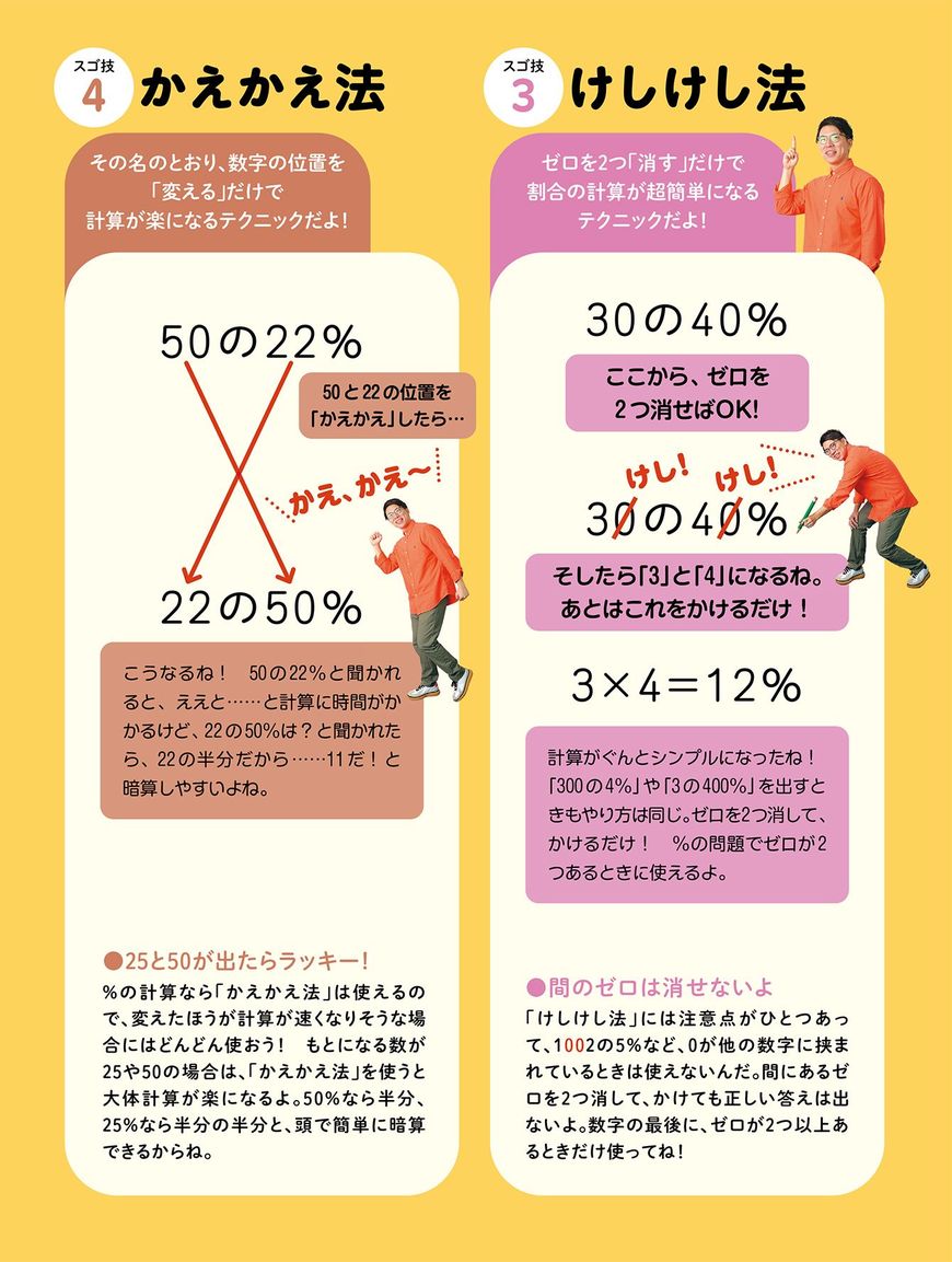 けしけし法とかえかえ法