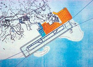 合意前にあった辺野古軍事施設の図面