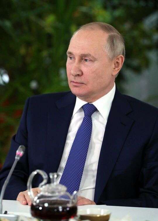 ロシアのウラジーミル・プーチン大統領（ロシア・モスクワ）2022年3月5日撮影