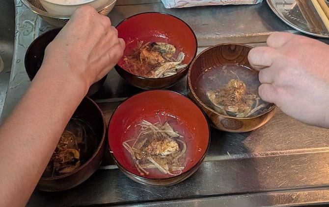 上田さんの「ダシの4象限マトリクス」を念頭に置けば、それぞれのダシの役割を考えながら料理ができます