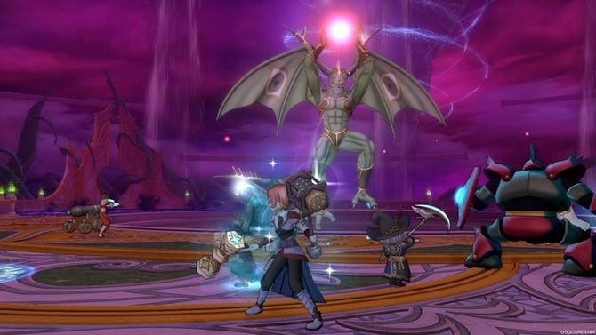 源世庫パニガルムでは、最大12人のプレイヤーとオートマッチングで遊ぶことができる。